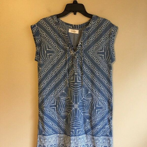 Jessica Simpson small blue dress - Picture 1 of 4